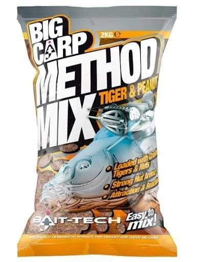Hot Sale ๐ Bait-Tech Big Carp Method Mix Groundbait 2kg ๐ 4 Bait-Tech Big Carp Method Mix Groundbait 2kg