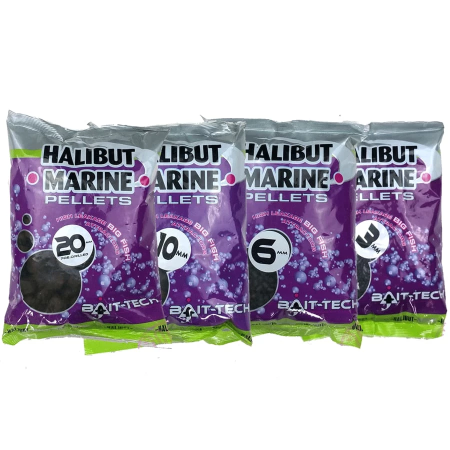 Deals ❤️ Fishing Bait Bait-Tech Halibut Marine Pellets 900g 🔔 1 Fishing Bait Bait-Tech Halibut Marine Pellets 900g