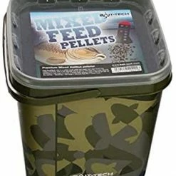Fishing Bait Bait-Tech Pellets Camo Buckets