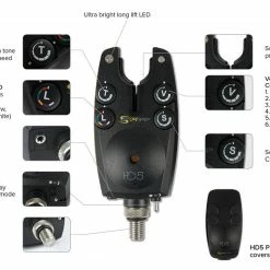 Carp & Barbel Carp Spirit - HD5 Alarm X3 - HDRS X1