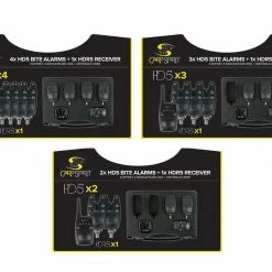 Carp & Barbel Carp Spirit - HD5 Alarm X3 - HDRS X1