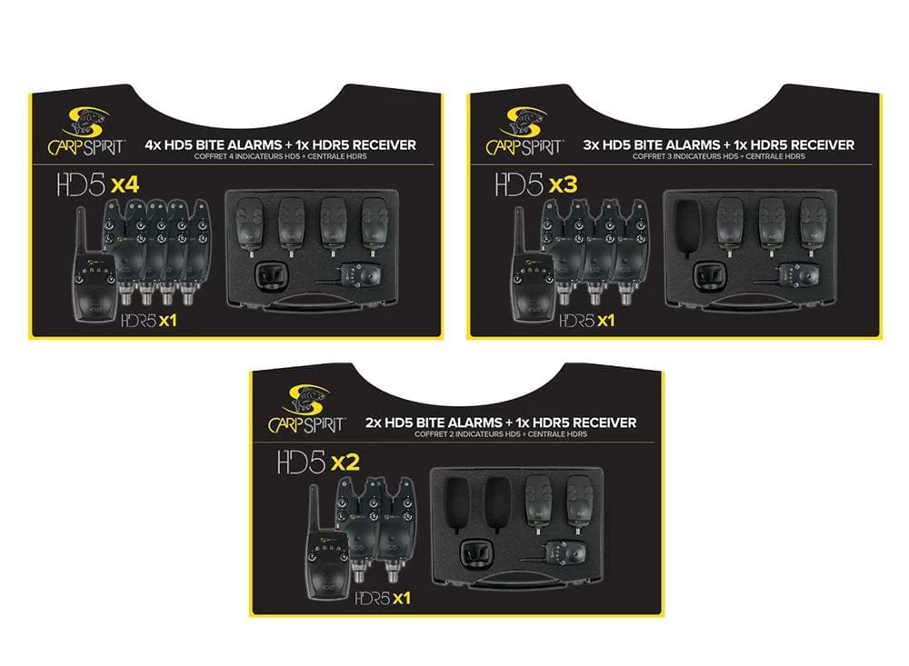 Cheapest ๐ Carp & Barbel Carp Spirit - HD5 Alarm X3 - HDRS X1 โค๏ธ 1 Carp & Barbel Carp Spirit - HD5 Alarm X3 - HDRS X1
