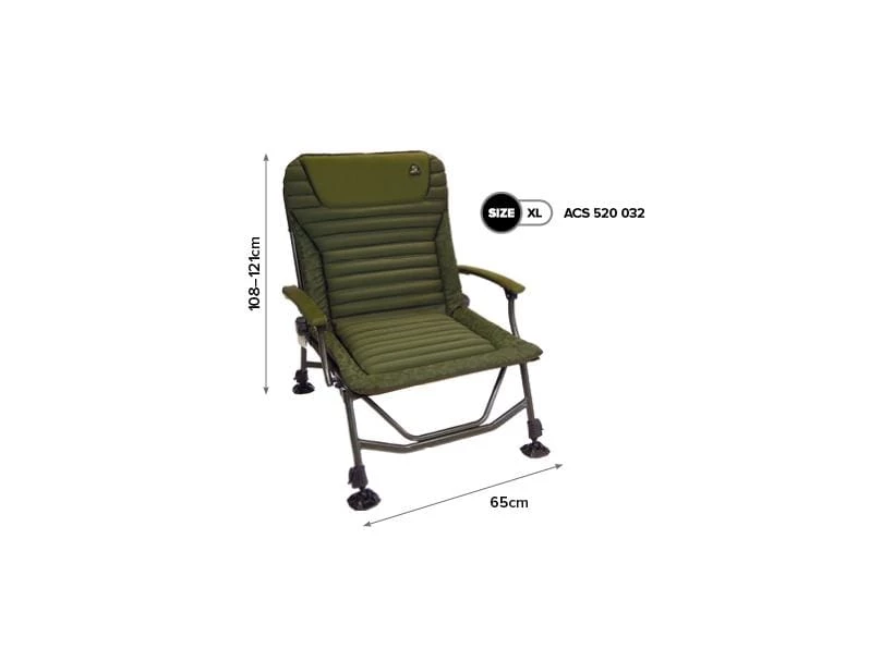 Outlet โจ Carp Spirit - Magnum Deluxe Chair ๐ 3 Carp Spirit - Magnum Deluxe Chair