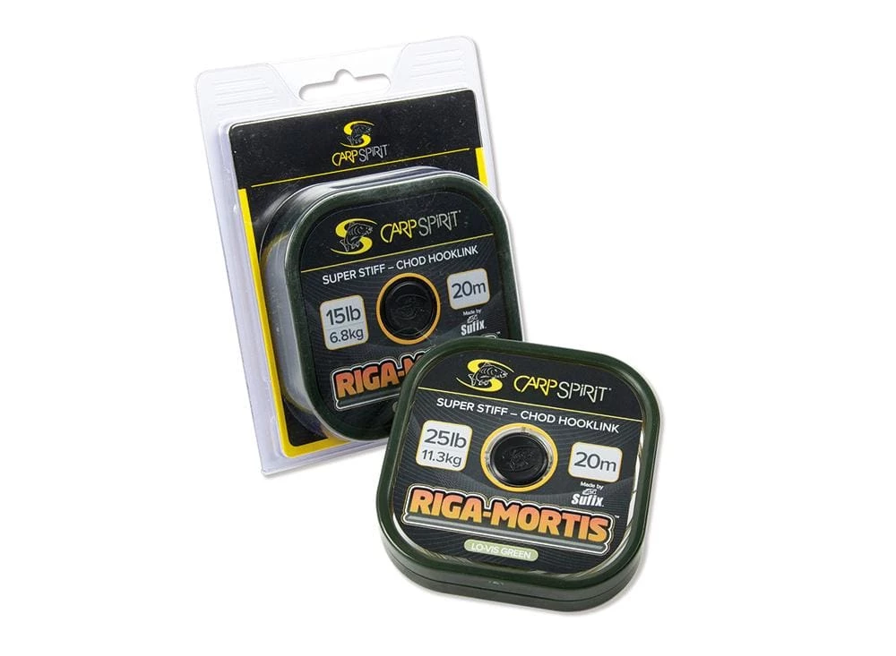 New ๐ฅ Carp Spirit - Riga Mortis Hooklinks 20m ๐ฅฐ 1 Carp Spirit - Riga Mortis Hooklinks 20m