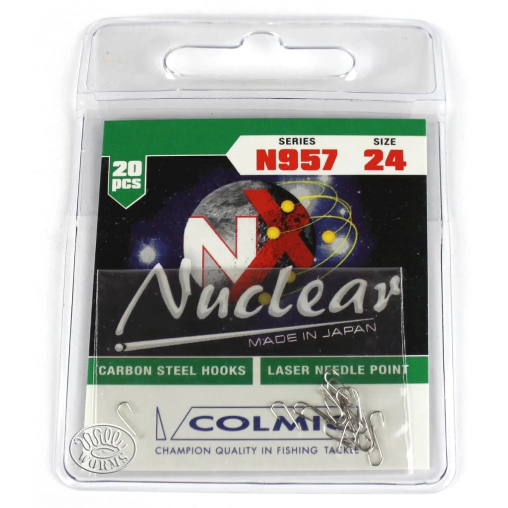 Wholesale ๐ Colmic Nuclear N957 Hooks Match & Coarse ๐ฅ 4 Colmic Nuclear N957 Hooks Match & Coarse