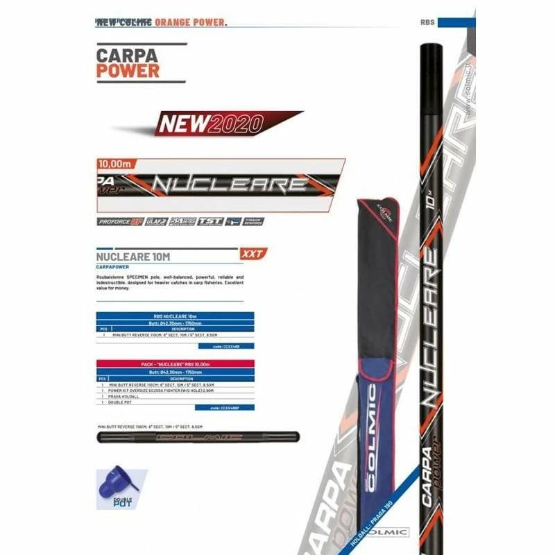 Best Pirce ๐ Colmic Nucleare 10m Margin Pole ๐ 1 Colmic Nucleare 10m Margin Pole