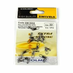 Outlet ๐ Match & Coarse Colmic Rolling Swivel With Interlock Snap ๐ 11 Match & Coarse Colmic Rolling Swivel With Interlock Snap