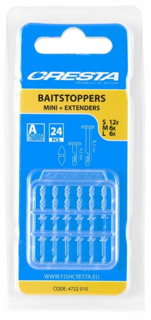 Promo โญ Bait Accessories Cresta Bait Stoppers ๐ 1 Bait Accessories Cresta Bait Stoppers