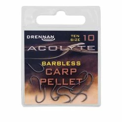 Carp & Barbel Drennan Acolyte Carp Pellet Barbless Hooks
