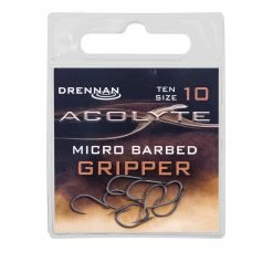 Cheap ๐งจ Drennan Acolyte Gripper Micro Barbed Hooks โจ 8 Drennan Acolyte Gripper Micro Barbed Hooks