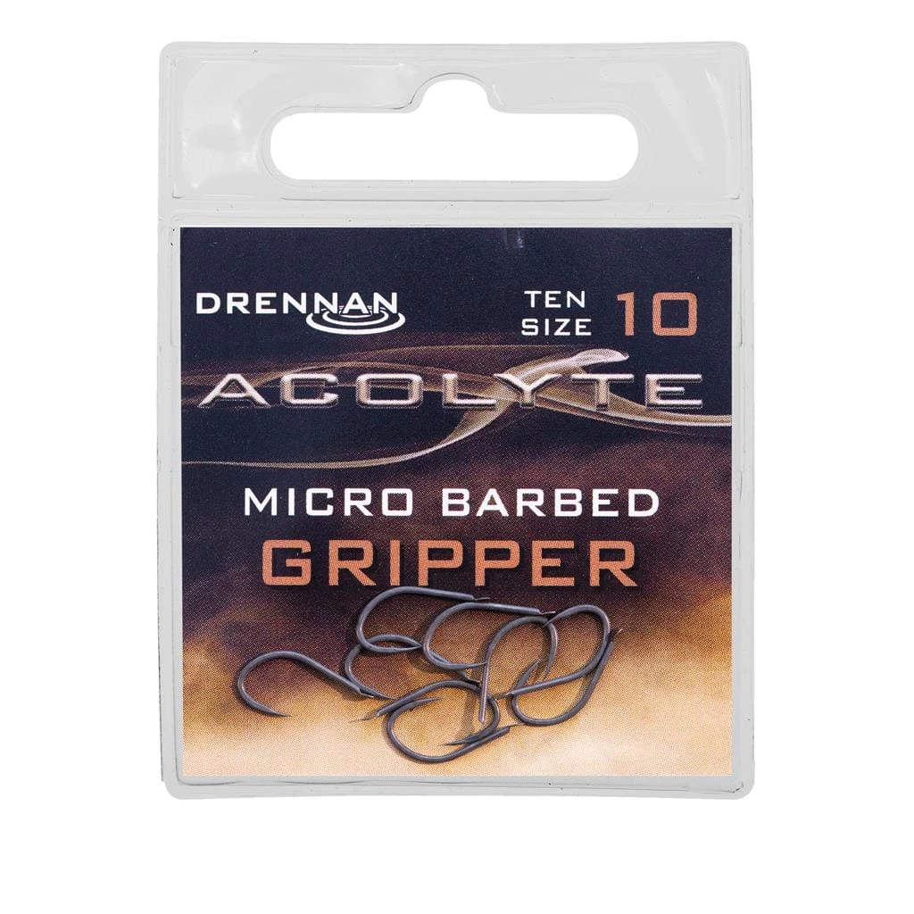 Cheap ๐งจ Drennan Acolyte Gripper Micro Barbed Hooks โจ 4 Drennan Acolyte Gripper Micro Barbed Hooks