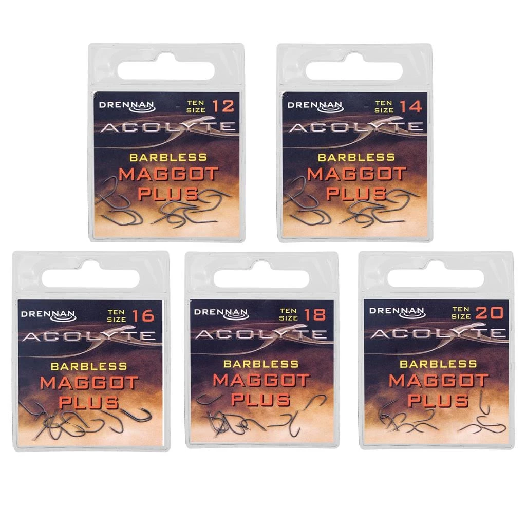 Best deal ๐ Drennan Acolyte Maggot Plus Barbless Hooks ๐ 1 Drennan Acolyte Maggot Plus Barbless Hooks