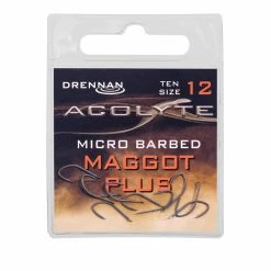 Cheapest โ๏ธ Match & Coarse Drennan Acolyte Maggot Plus Micro Barbed Hooks ๐ 8 Match & Coarse Drennan Acolyte Maggot Plus Micro Barbed Hooks