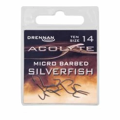 Drennan Acolyte Silverfish Micro Barbed Hooks Match & Coarse
