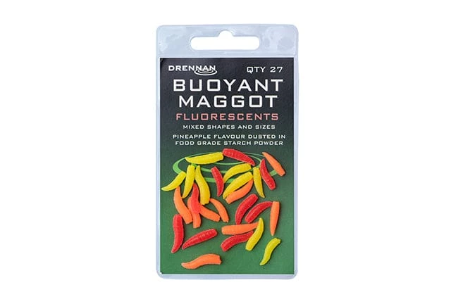 Brand new โ๏ธ Match & Coarse Drennan Buoyant Maggots ๐งจ 6 Match & Coarse Drennan Buoyant Maggots