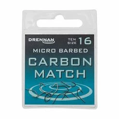 Drennan Carbon Match Micro Barbed Hooks Match & Coarse
