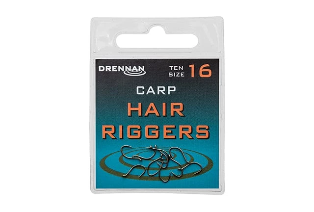 Cheap ๐ Drennan Carp Hair Rigger Barbless Hooks ๐ 1 Drennan Carp Hair Rigger Barbless Hooks