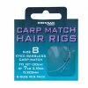 Drennan Carp Match Hair Rigs Eyed Barbless Hooks To Nylon