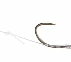 Drennan Carp Pushstops Plate 6" Barbless Hooks To Nylon Match & Coarse