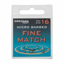 Drennan Fine Match Micro Barbed Hooks