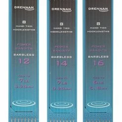 Match & Coarse Drennan Power Bandits Plate 6" Barbless Hooks To Nylon