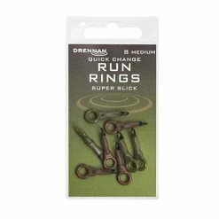 Flash Sale ๐ฅ Drennan Quick Change Run Rings Carp & Barbel โ๏ธ 10 Drennan Quick Change Run Rings Carp & Barbel