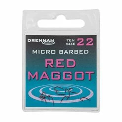 Drennan Red Maggot Micro Barbed Hooks
