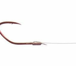 Match & Coarse Drennan Red Maggot Micro Barbed Hooks To Nylon
