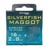 Drennan Silverfish Maggot Barbless Hooks To Nylon