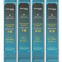 Drennan Silverfish Maggot Plate 6" Barbless Hooks To Nylon