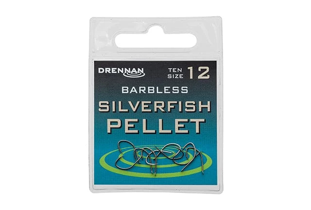Top 10 โ๏ธ Match & Coarse Drennan Silverfish Pellet Barbless Hooks ๐ 1 Match & Coarse Drennan Silverfish Pellet Barbless Hooks