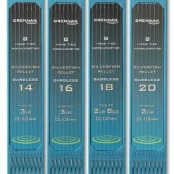 Drennan Silverfish Pellet Plate 6" Barbless Hooks To Nylon