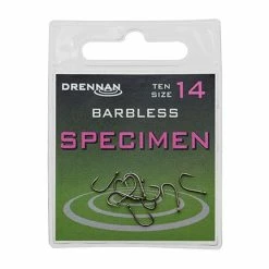 Drennan Specimen Barbless Hooks Match & Coarse