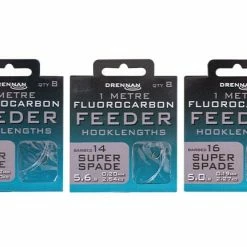 Wholesale ๐งจ Drennan Super Spade Fluorocarbon Feeder Micro Barbed Rig 1m Carp & Barbel ๐ 11 Drennan Super Spade Fluorocarbon Feeder Micro Barbed Rig 1m Carp & Barbel