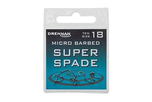 Promo โค๏ธ Match & Coarse Drennan Super Spade Micro Barbed Hooks ๐ 1 Match & Coarse Drennan Super Spade Micro Barbed Hooks