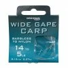 Drennan Wide Gape Carp Barbless Hooks To Nylon