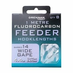 Coupon ๐ฅฐ Drennan Wide Gape Fluorocarbon Feeder Micro Barbed Rig 1m Match & Coarse ๐ 7 Drennan Wide Gape Fluorocarbon Feeder Micro Barbed Rig 1m Match & Coarse