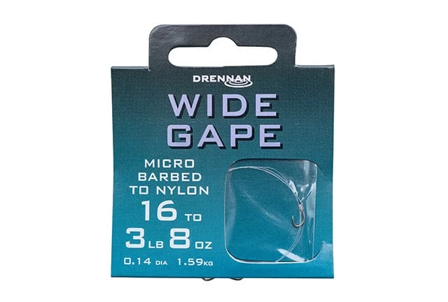 Best reviews of ⭐ Match & Coarse Drennan Wide Gape Micro Barbed Hooks To Nylon ⌛ 1 Match & Coarse Drennan Wide Gape Micro Barbed Hooks To Nylon