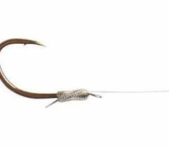 Match & Coarse Drennan Wide Gape Micro Barbed Hooks To Nylon