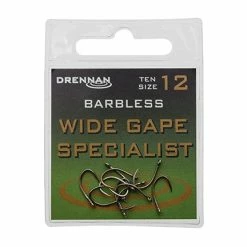 Match & Coarse Drennan Wide Gape Specialist Barbless Hooks