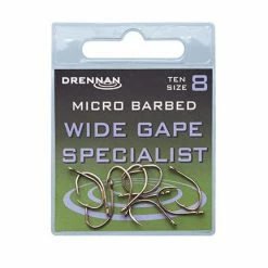 Drennan Wide Gape Specialist Micro Barbed Hooks