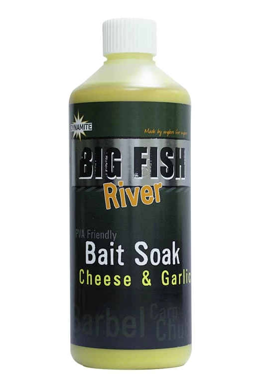 Budget ๐ Dynamite Baits - Big Fish River Bait Soak 500ml Fishing Bait โ๏ธ 2 Dynamite Baits - Big Fish River Bait Soak 500ml Fishing Bait