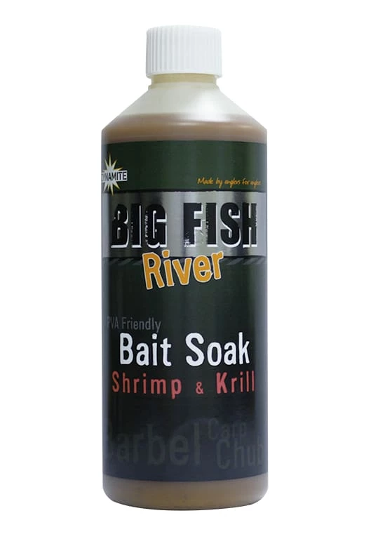 Budget ๐ Dynamite Baits - Big Fish River Bait Soak 500ml Fishing Bait โ๏ธ 1 Dynamite Baits - Big Fish River Bait Soak 500ml Fishing Bait