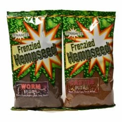 Fishing Bait Dynamite Baits - Frenzied Hempseed - Worm & Caster 900g