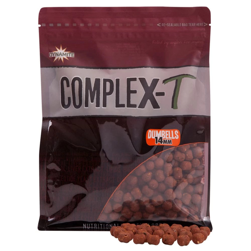 Hot Sale ✔️ Dynamite Baits Fishing Bait Dynamite CompleX-T 14mm Dumbells - 1kg ✔️ 1 Dynamite Baits Fishing Bait Dynamite CompleX-T 14mm Dumbells - 1kg