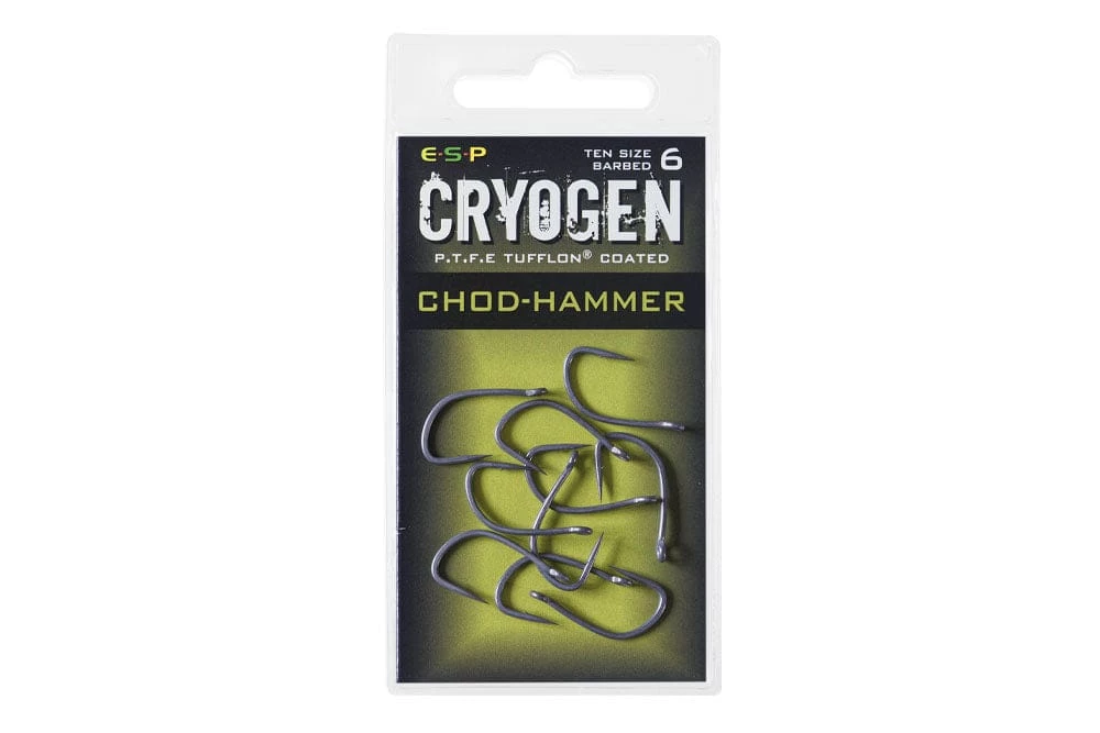 Deals ๐ ESP Cryogen Chod ๐จ Hammer Barbed Hooks ๐งจ 1 ESP Cryogen Chod Hammer Barbed Hooks