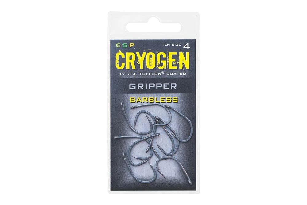 Brand new ๐ ESP Cryogen Gripper Barbless Hooks ๐ 1 ESP Cryogen Gripper Barbless Hooks