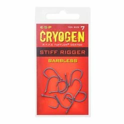 ESP Cryogen Stiff Rigger Barbless Hooks