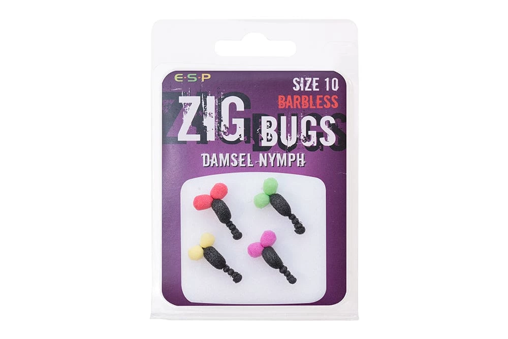 Best Sale ๐คฉ ESP Damsel Nymph Zig Bugs ๐คฉ 4 ESP Damsel Nymph Zig Bugs