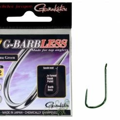 Gamakatsu G-Barbless Gama Green Hook Match & Coarse